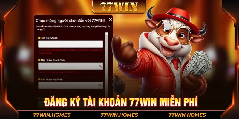 Đăng ký tài khoản 77WIN miễn phí