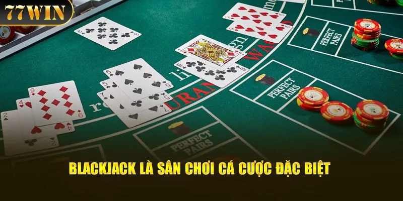 Blackjack là sân chơi cá cược đặc biệt